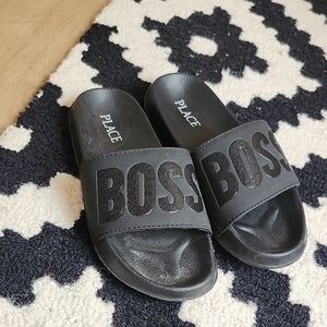 Childrens Place BOSS Slide Sandals, Girls 3